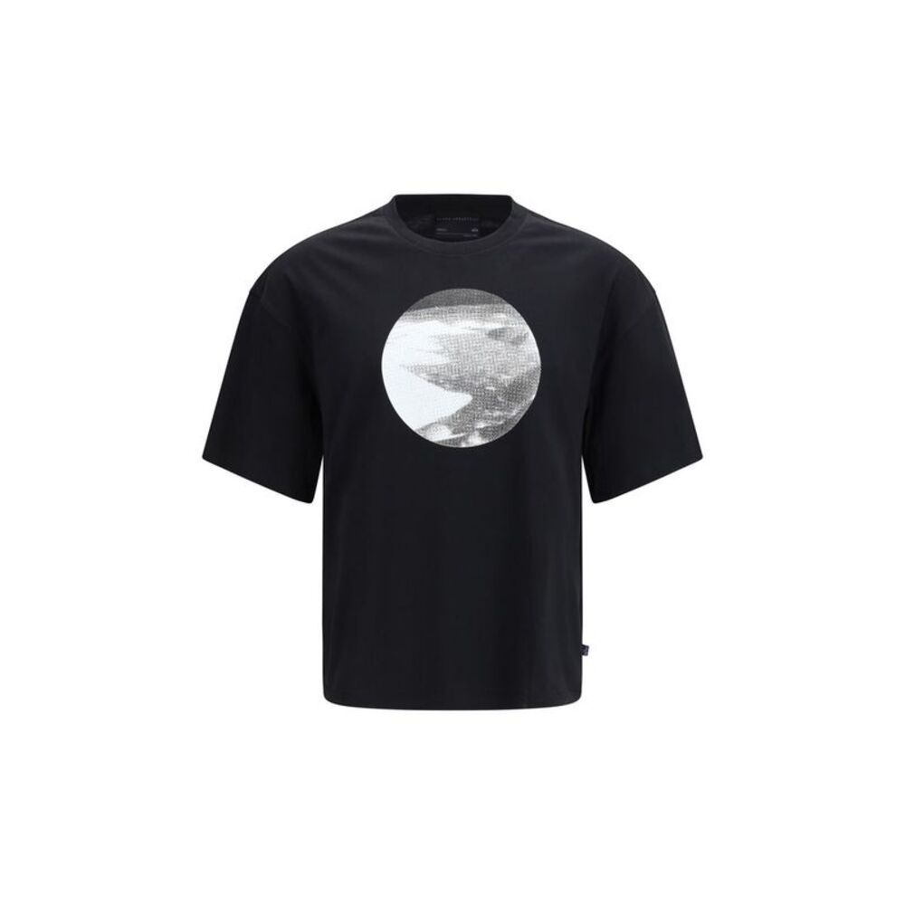 ALPHA INDUSTRIES Black Cotton Men's T-Shirt